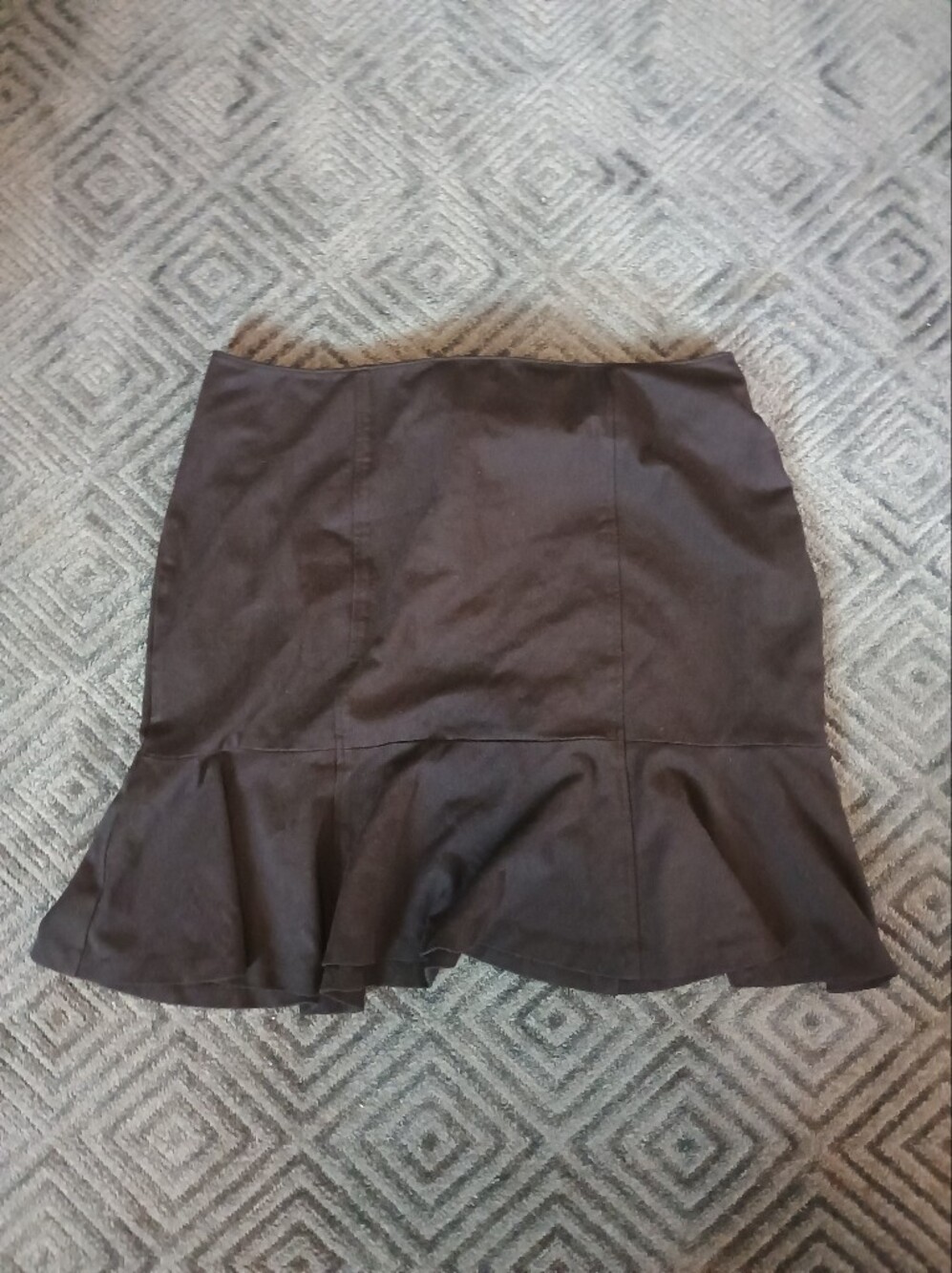 Black Lane Bryant Mini Skirt Size 18